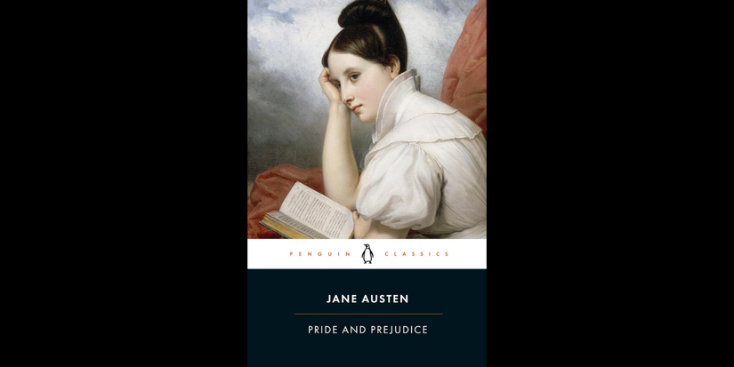 Book cover of Jane Austen's 'Pride & Prejudice'