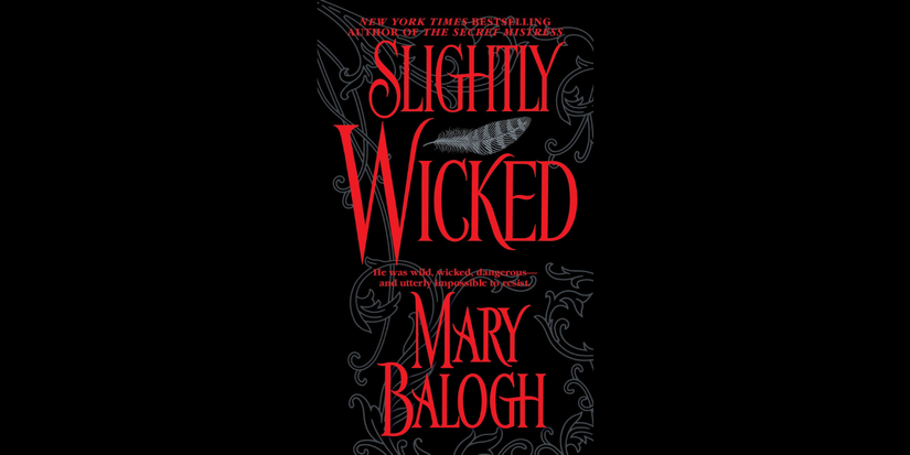 Book cover of Mary Balough's 'Slightly Wicked' (2003)