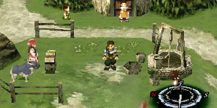 A character in a farm in the video game Xenogears