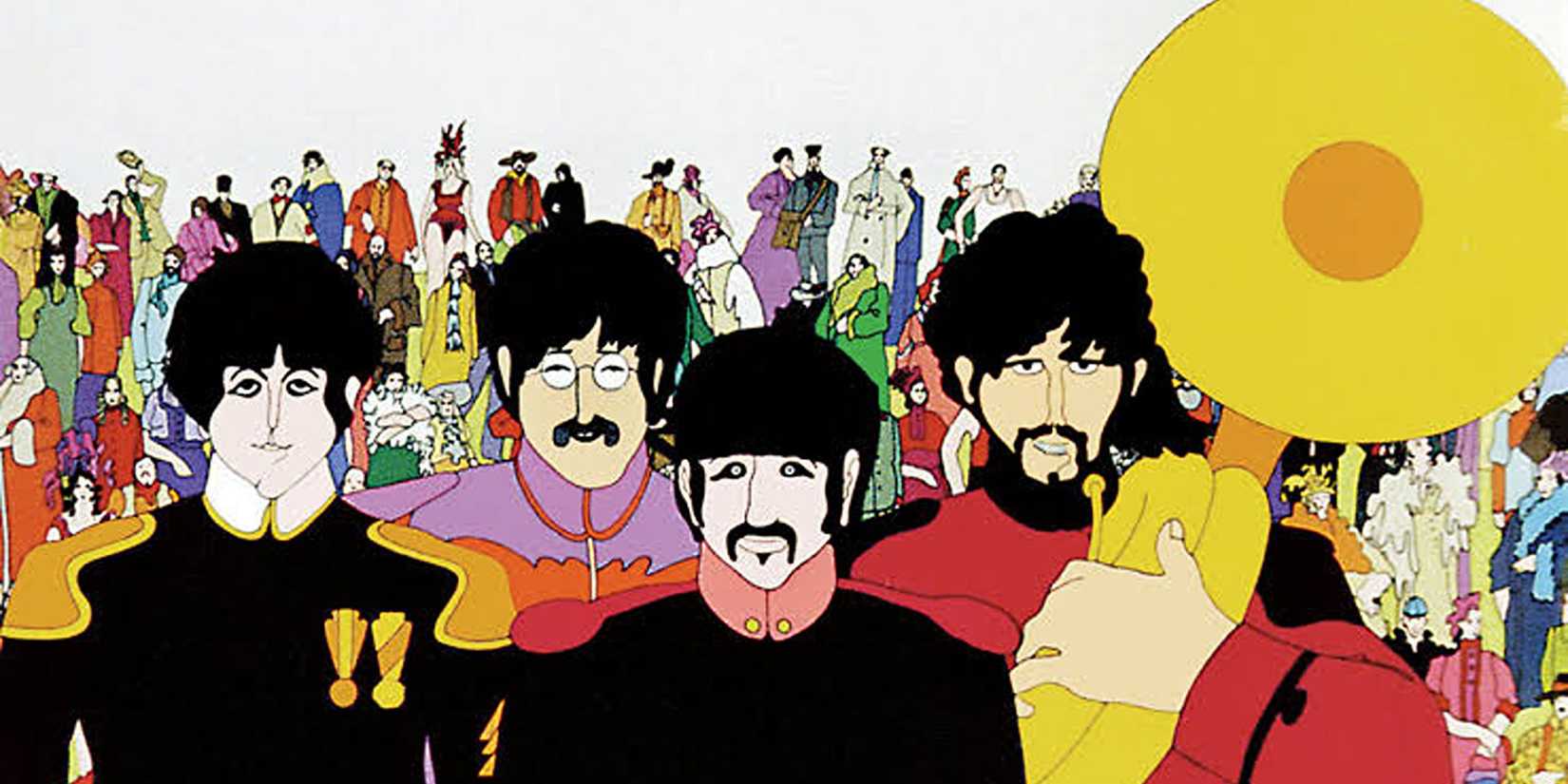 The main characters of Yellow Submarine