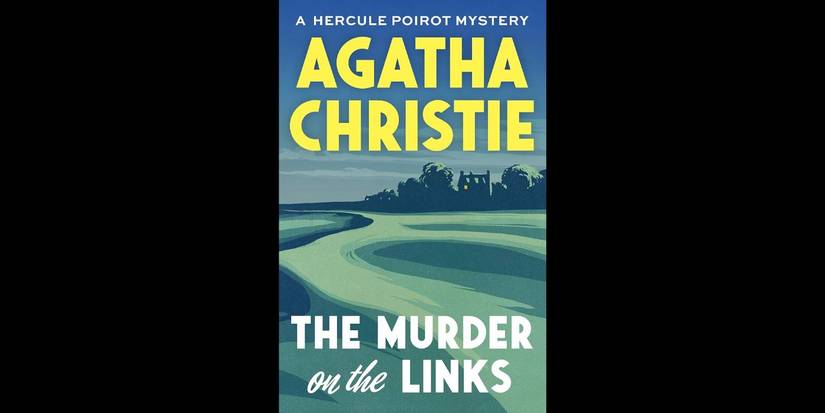 Book cover of Agatha Christie's 'The Murder on the Links'