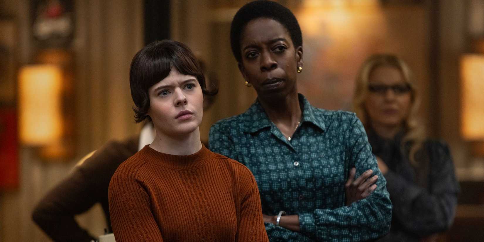 June Laporte and Lisa Codrington in 'American Hostage'