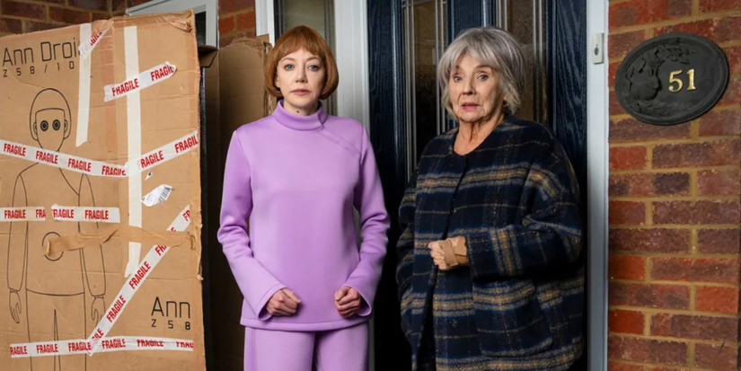 Ann Droid BBC One Diane Morgan Sue Johnston