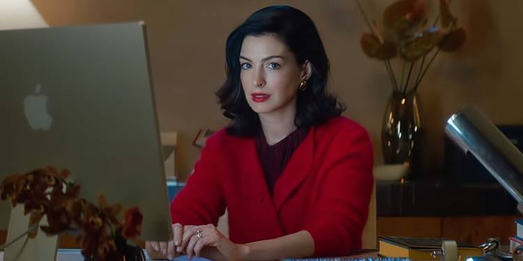 Anne Hathaway in the trailer for Verity