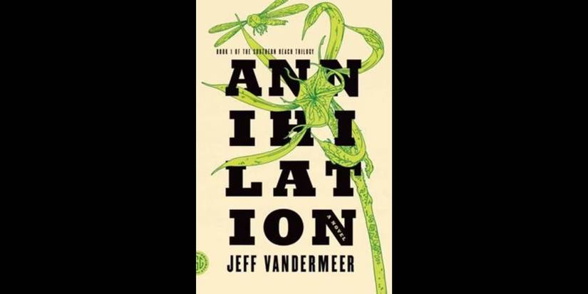 The book cover for 'Annihilation' by Jeff VanderMeer.