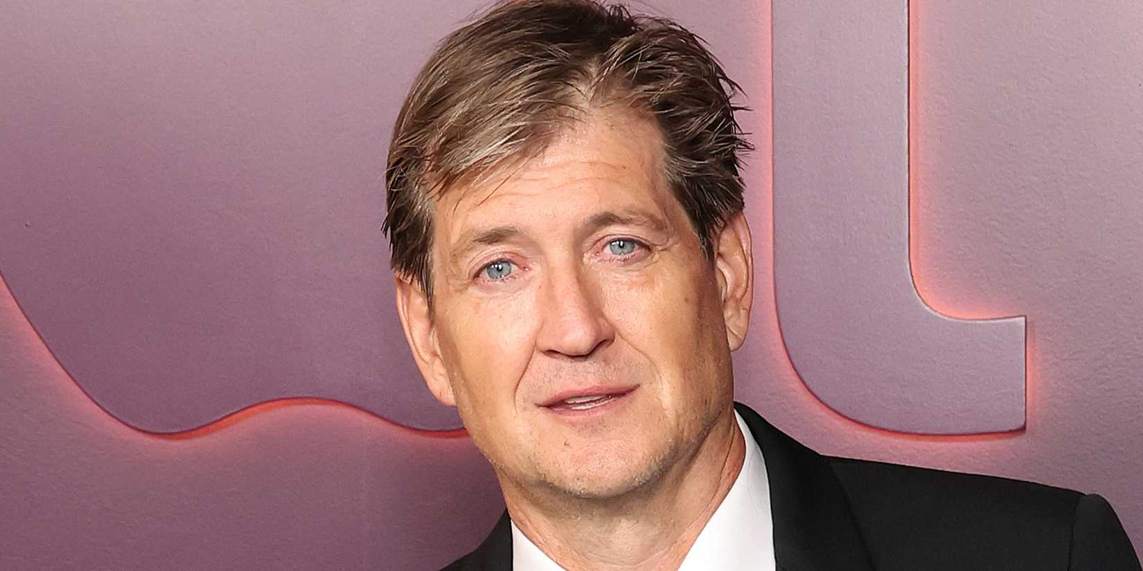 Bill Lawrence at an Apple TV event.