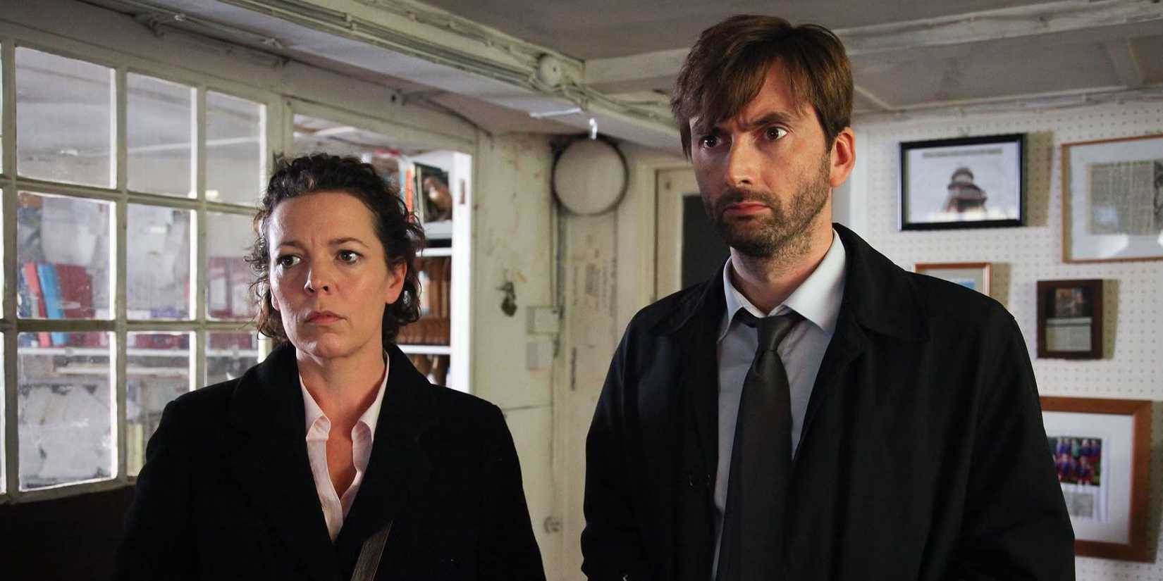 Olivia Colman and David Tennant in 'Broadchurch'