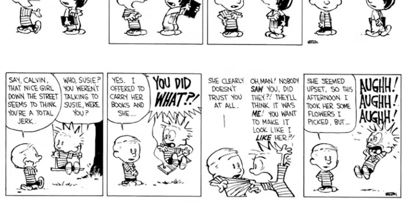 Calvin and Hobbes Good Clone