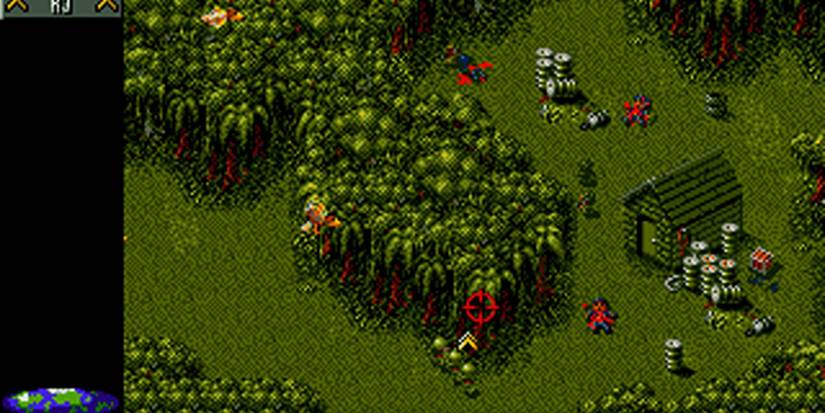 The game Cannon Fodder