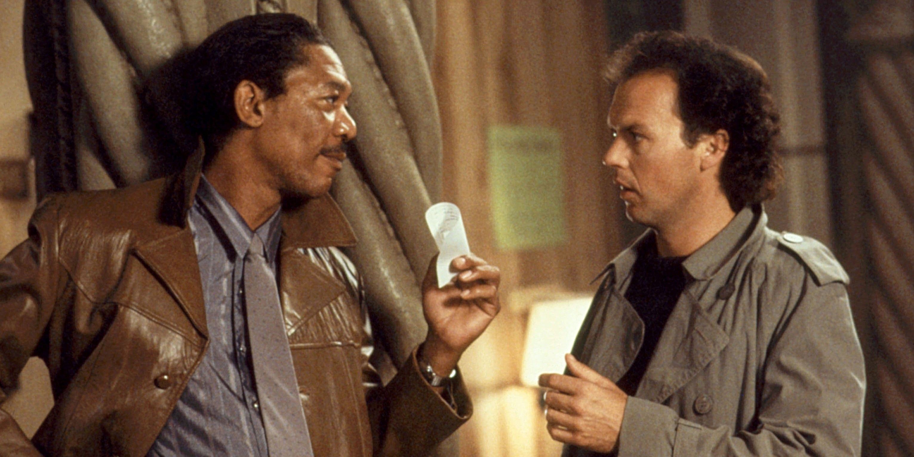 New Western Revenge Thriller Officially Reunites Michael Keaton and Morgan Freeman After 30 Years image