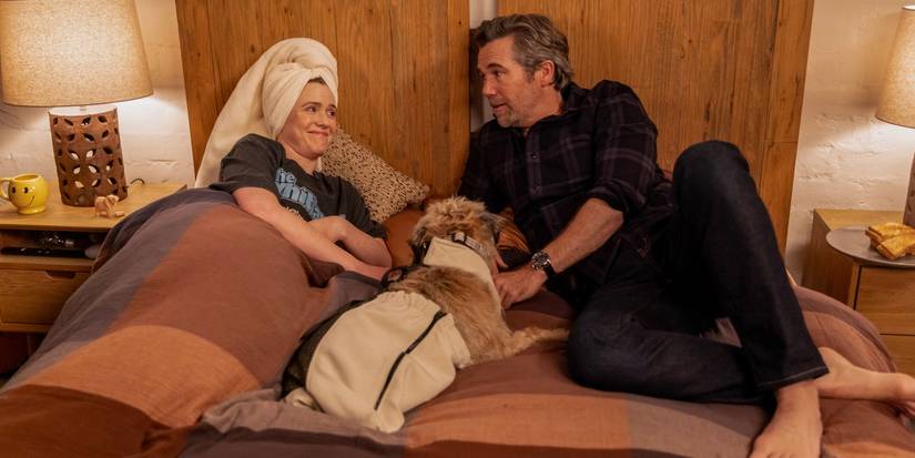 Patrick Brammall and Harriet Dyer in Colin from Accounts Season 3 Episode 5