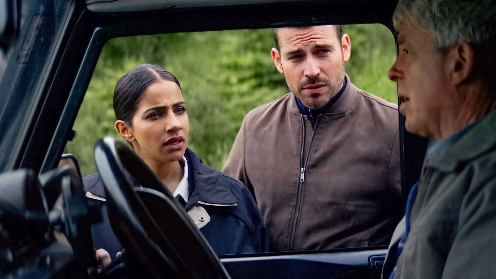 Robert James-Collier and Mandip Gill in Cooper & Fry.