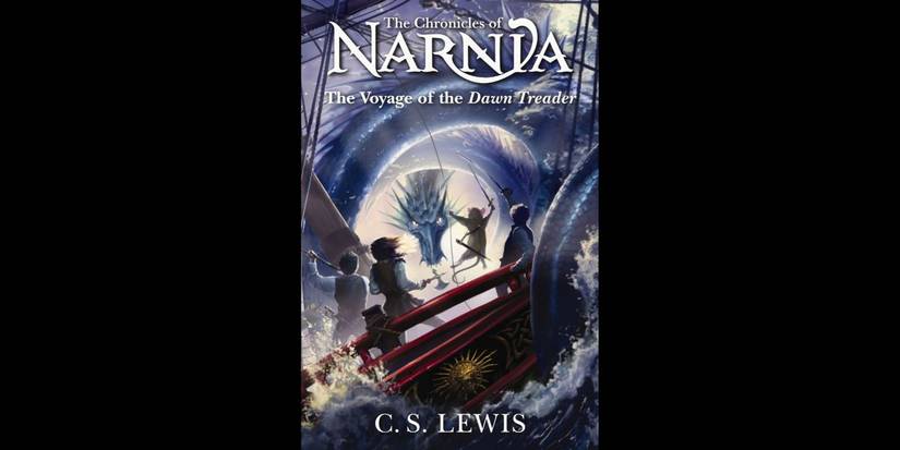 Book cover for C.S. Lewis' 'The Voyage of the Dawn Treader'