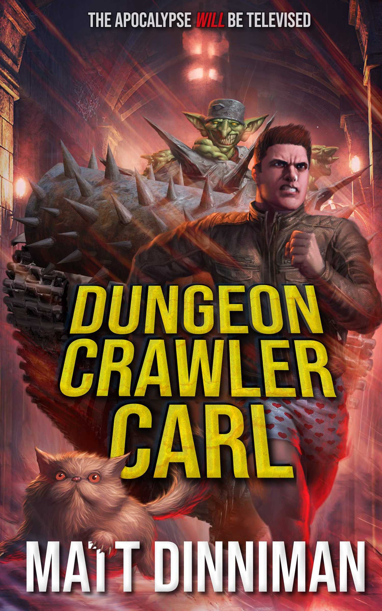 Original cover for Matt Dinniman's Dungeon Crawler Carl