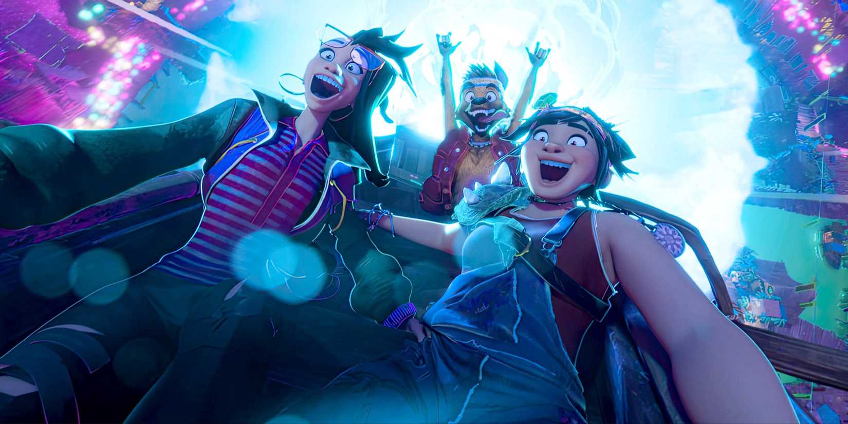 Raissa, Raww, and Jo together in 'Forgotten Island'