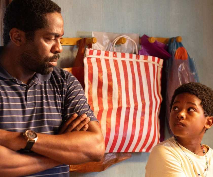 Lázaro Ramos and Yuri Gomes in 'Gugu's World'