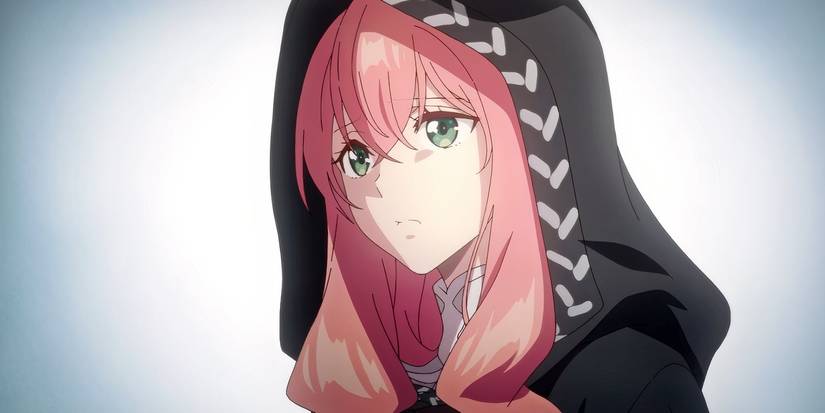 Rose from 'Hello, I am a Withc and My Crush Wants me to Make a Love Potion!' looking sad