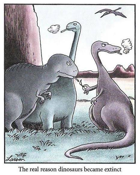 Smoking dinosaurs