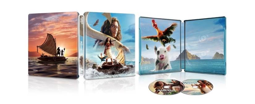 The physical media release for Disney's live-action Moana