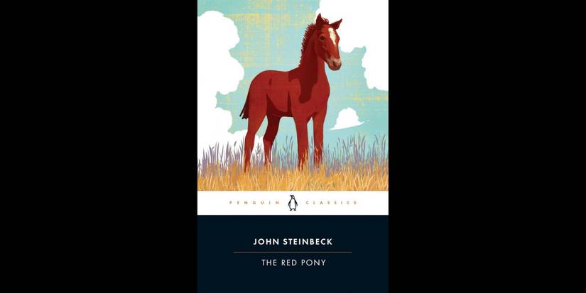 Book cover of John Steinbeck's 'The Red Pony'