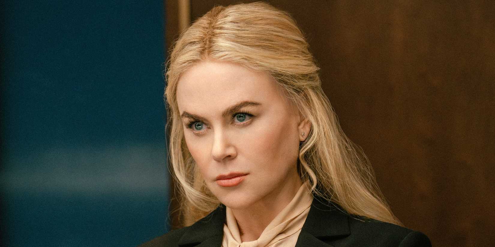 Nicole Kidman as Kaitlyn looking serious in Lioness Season 3