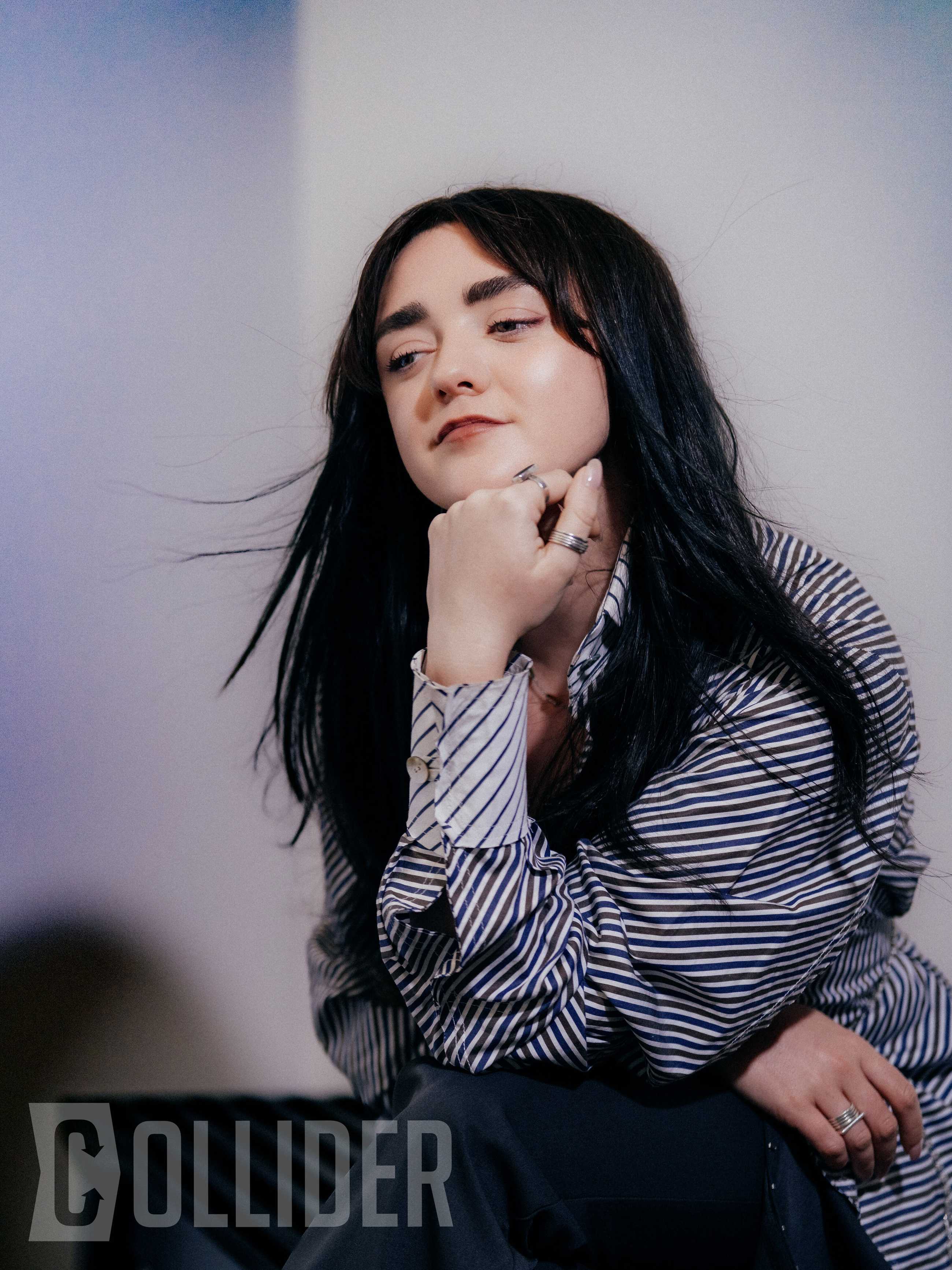 Maisie Williams photographed for Collider by Hamish Robertson in Los Angeles on August 14, 2026, ahead of the release of ‘Practical Magic 2.’