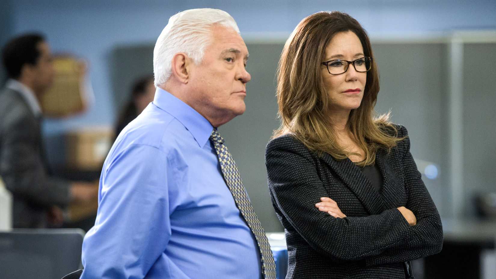 W Bailey and Mary McDonnell in Major Crimes