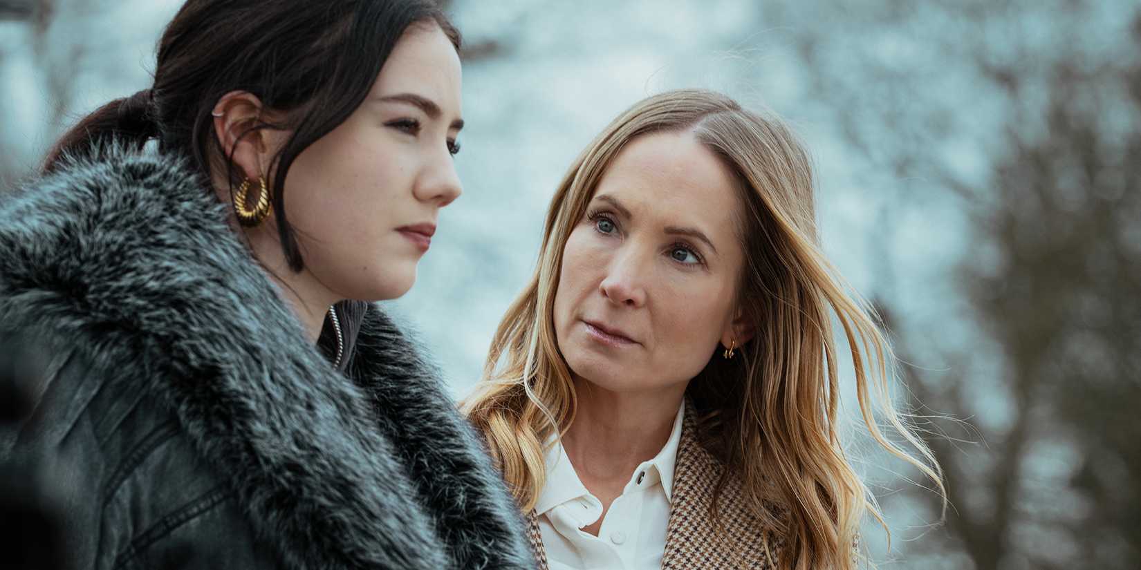Teddie Allen and Joanne Froggatt in MobLand Season 2