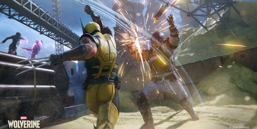 Wolverine slashing a gun away from someone in Marvel's Wolverine