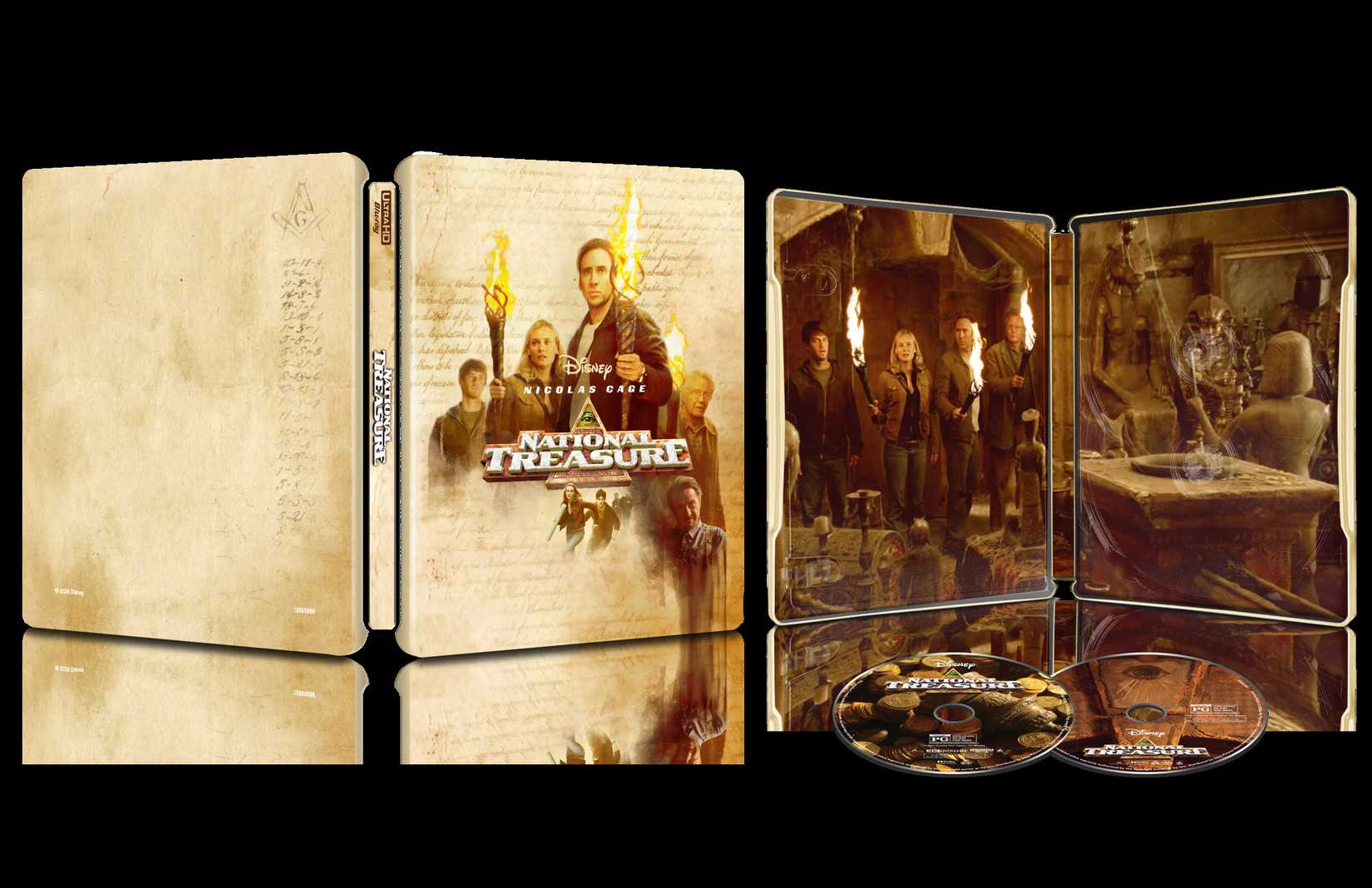 Nic Cage's National Treasure Coming to 4K