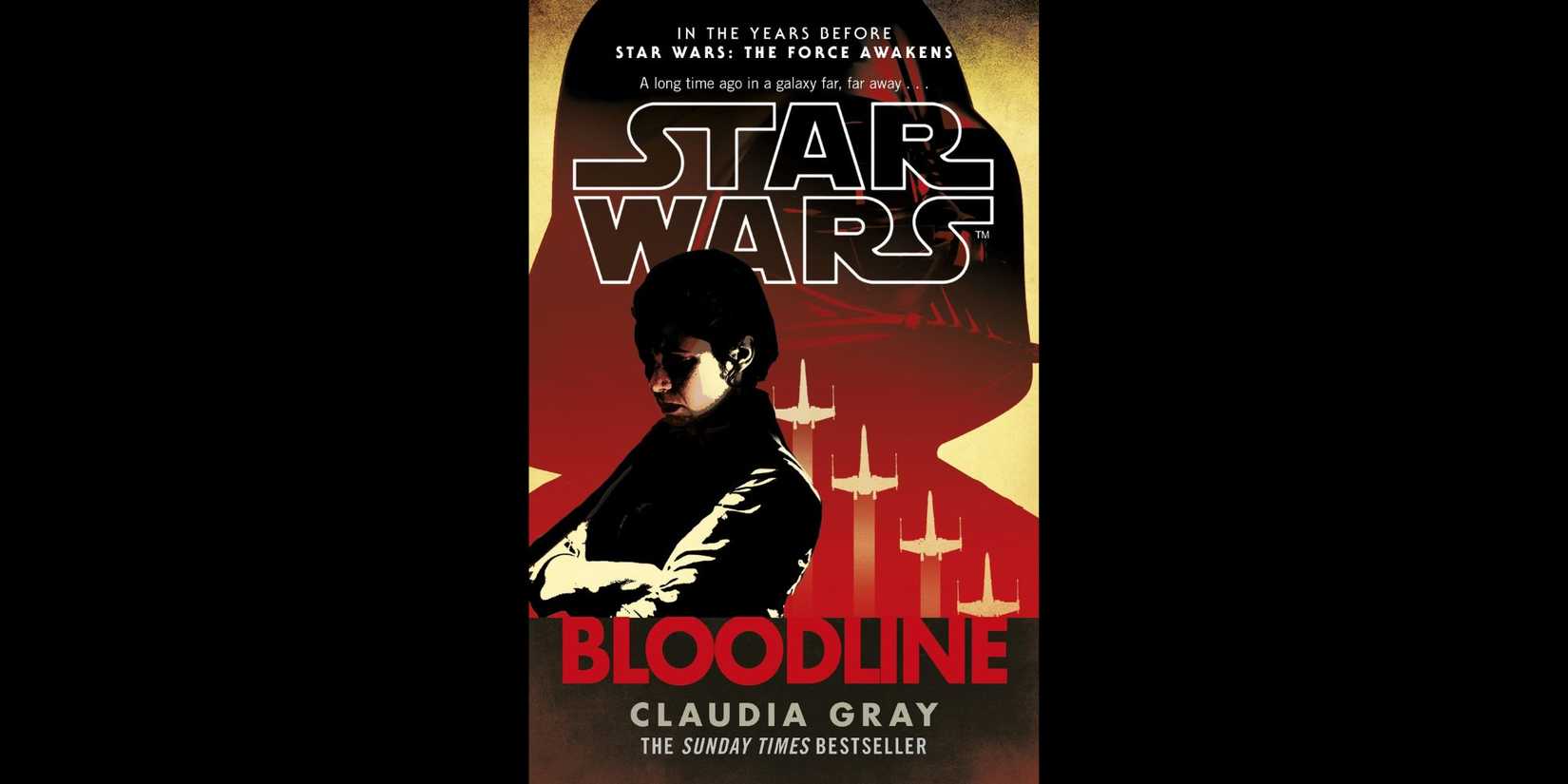 Princess Leia in cover of 'Bloodline' by Claudia Gray