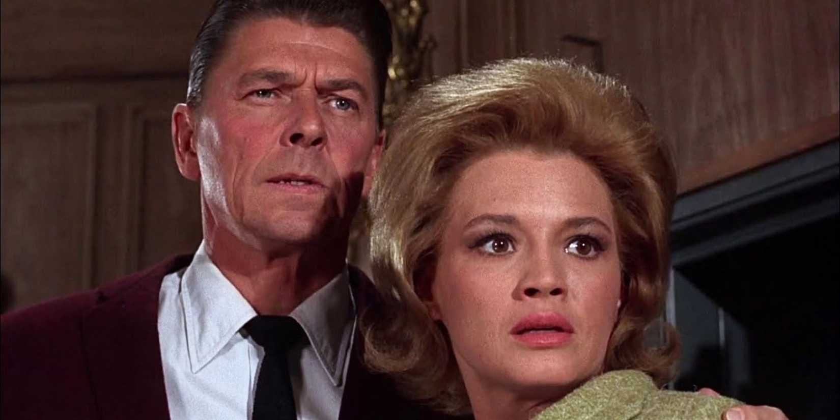 Ronald Reagan and Angie Dickinson in The Killers (1964)