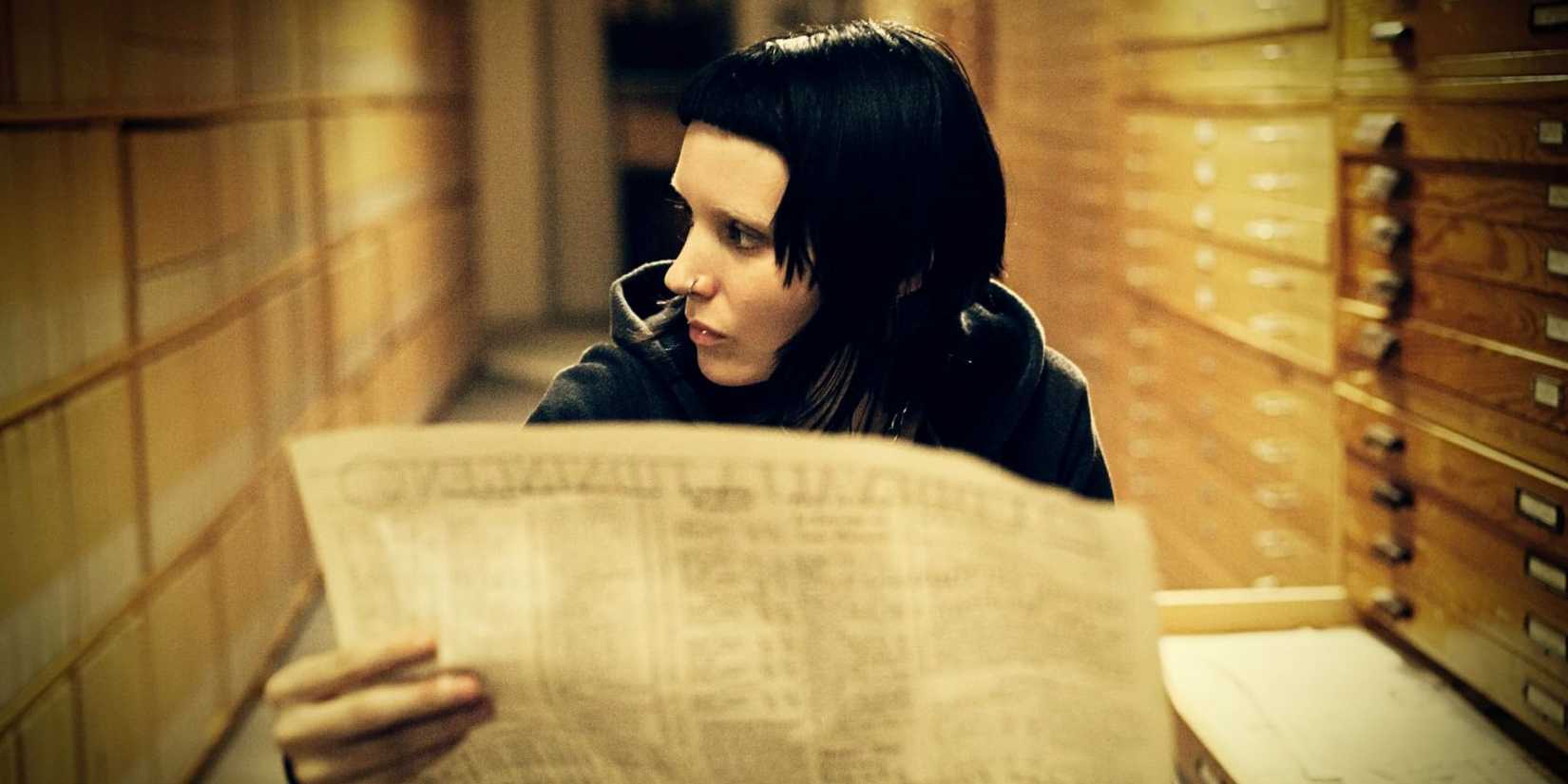 Rooney Mara in David Fincher's The Girl With the Dragon Tattoo (2011). 