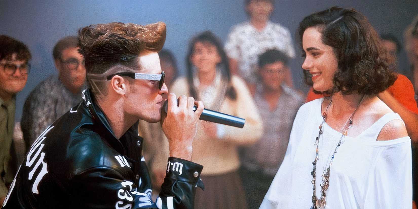 Vanilla Ice trying to rap and romance Kristin Minter in the awful film Cool as Ice