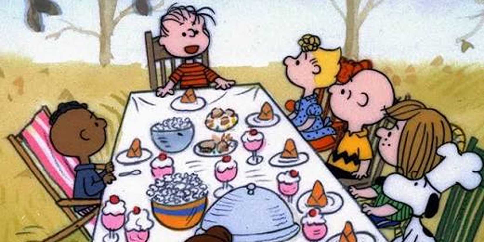 The cast of Peanuts
