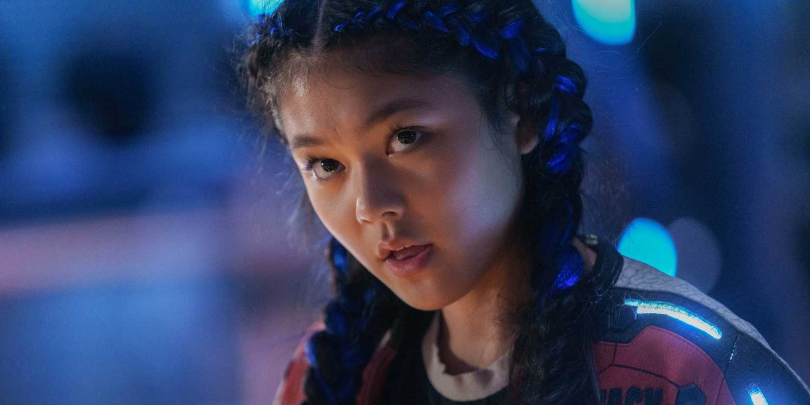Momona Tamada as Maya Monroe in 'Secret Headquarters.'