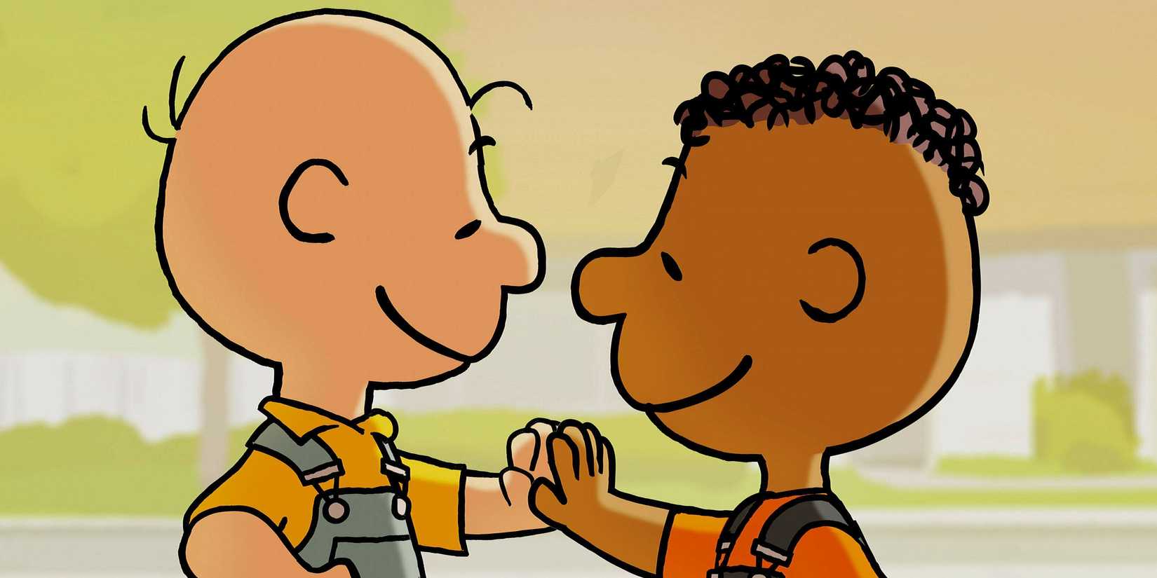 Franklin and Charlie Brown in Snoopy Presents: Welcome Home Franklin