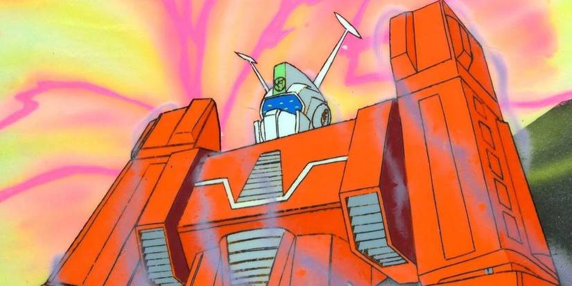 A mecha in Space Runaway Ideon