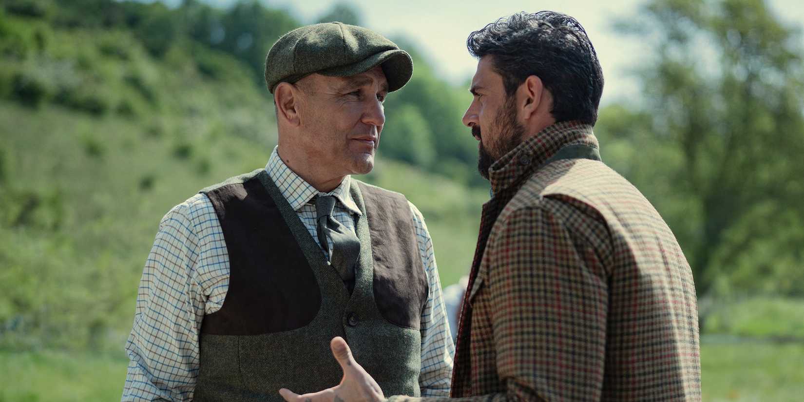 Vinnie Jones and Michele Morrone in The Gentlemen Season 2