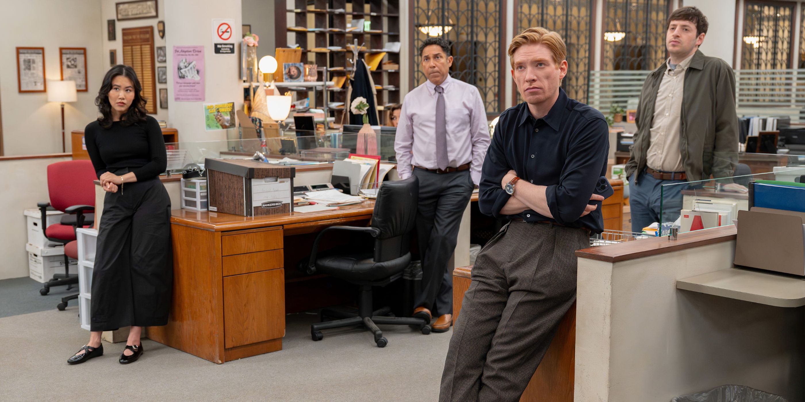 ‘The Paper’s Domhnall Gleeson and His Co-Stars Break Down Season 2’s Biggest Turns