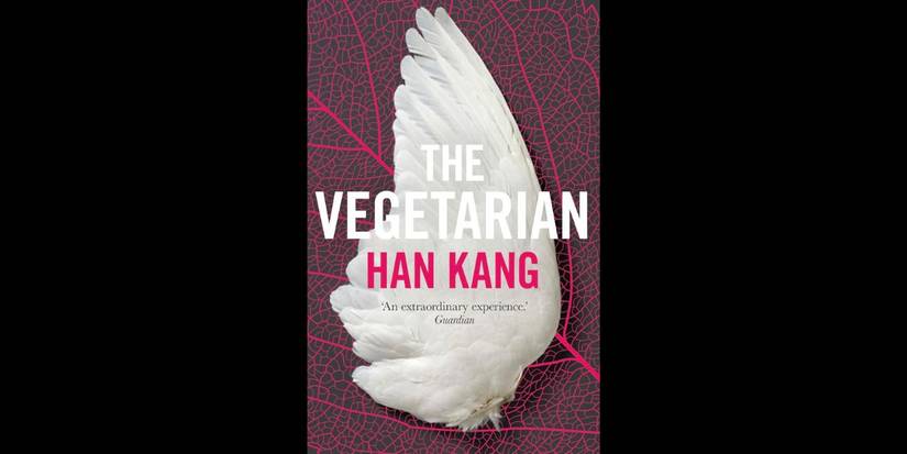 The Vegetarian by Han Kang book cover.