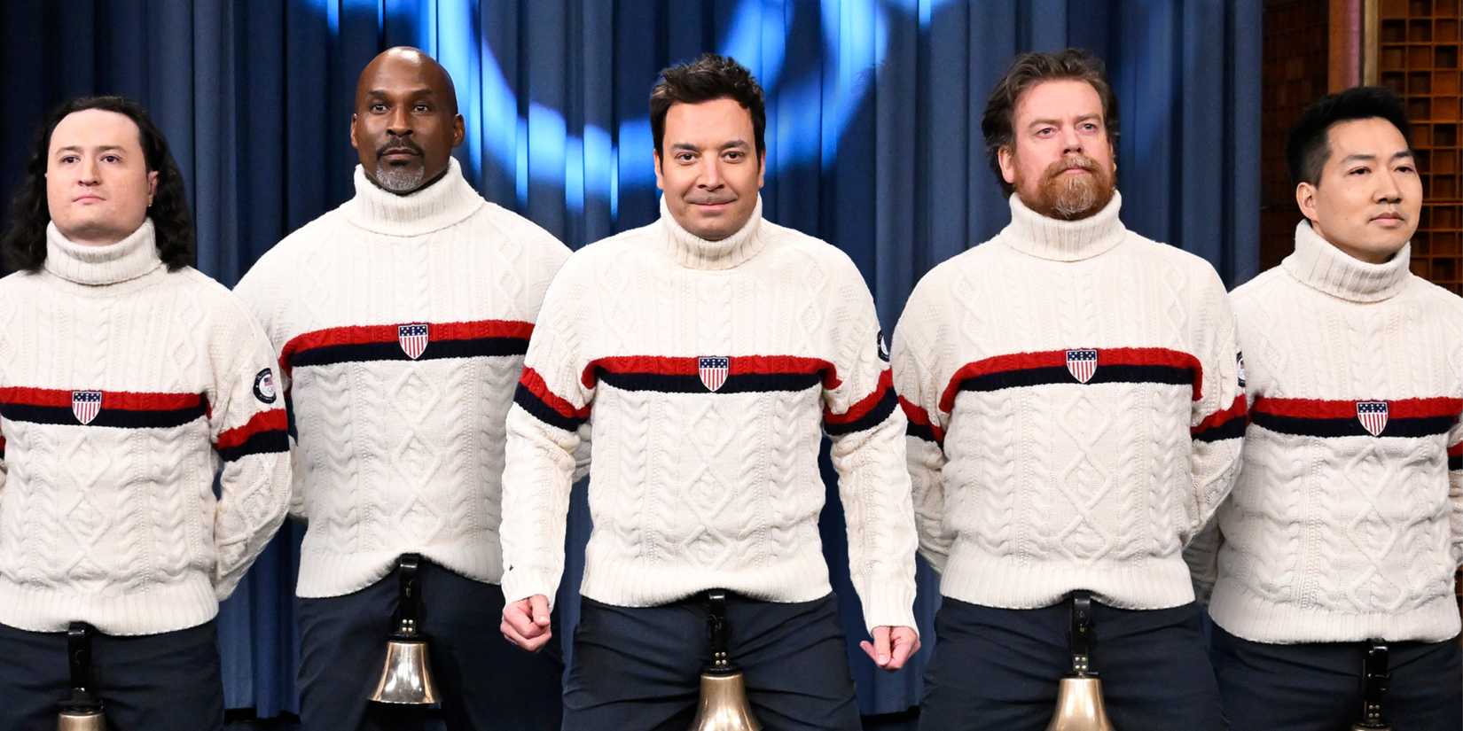 The Westminster Thrust Ensemble performs the Olympic Theme Song on The Tonight Show Starring Jimmy Fallon.