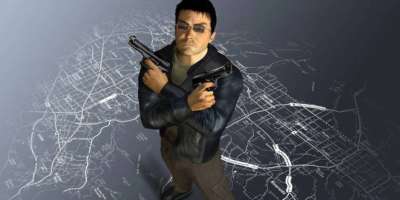 Streets of LA poster of Nick Kang with dual pistols