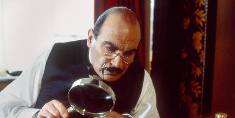 David Suchet in Poirot.