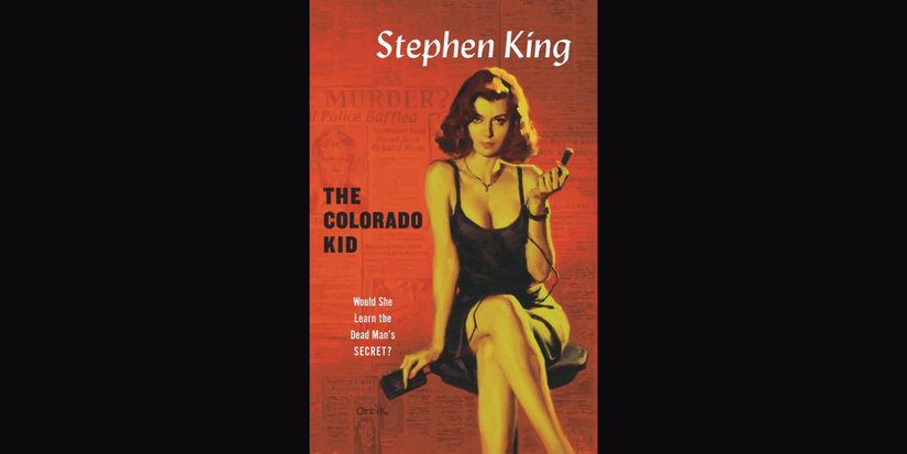 The Colorado Kid by Stephen King book cover.