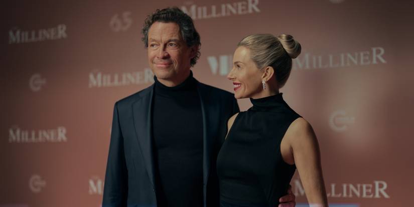 Dominic West and Sienna Miller in War