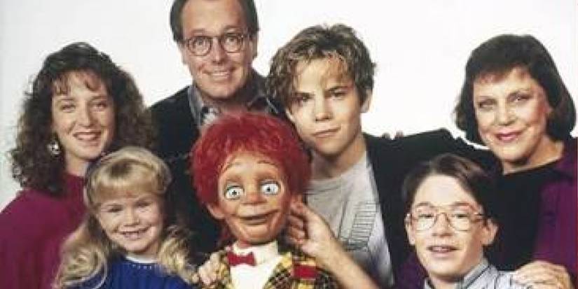 The cast of What A Dummy sitcom