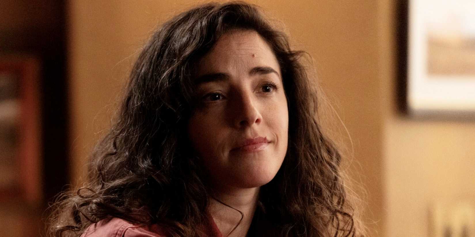 Olivia Thirlby as CJ looking forward in Fire Country Season 5