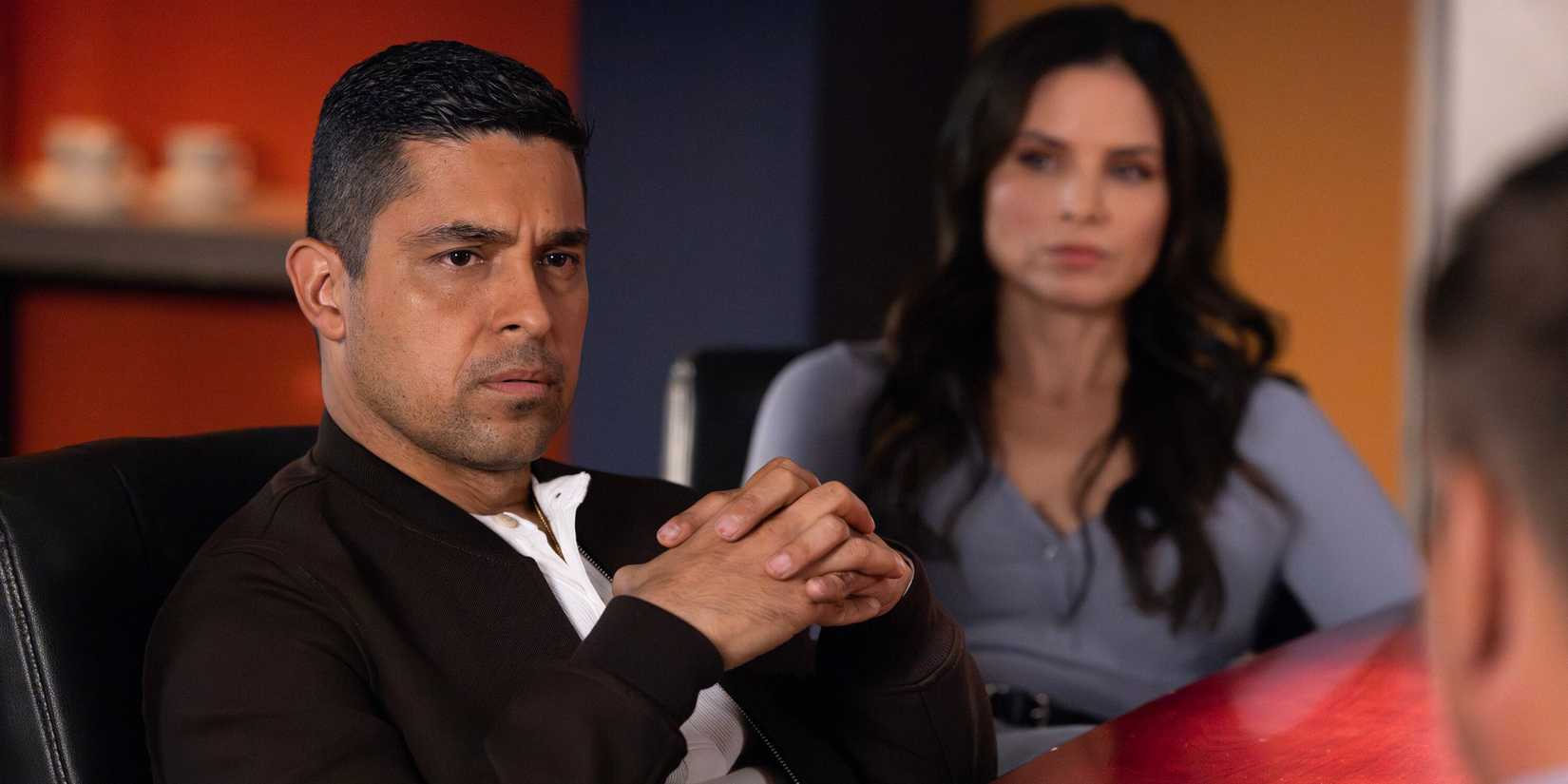 Wilmer Valderrama and Katrina Law in NCIS