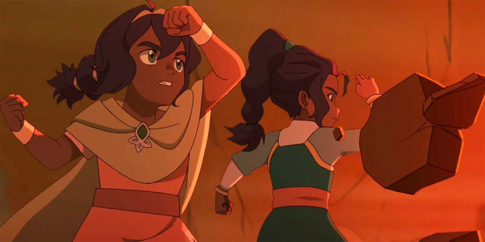 Pavi and Nisha in Avatar: Seven Havens